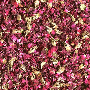로즈 플라워 페탈 레드 홀 (Rose petals red whole / 장미 꽃잎) - 인도
